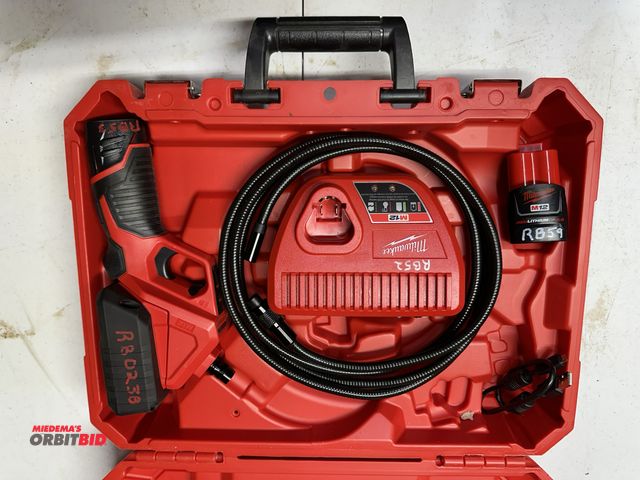 Lot 1-4136 - (1) Milwaukee, Cat #2315 M-Spector Flex, 12V cordless inspection camera with SD card slot, USB conne...