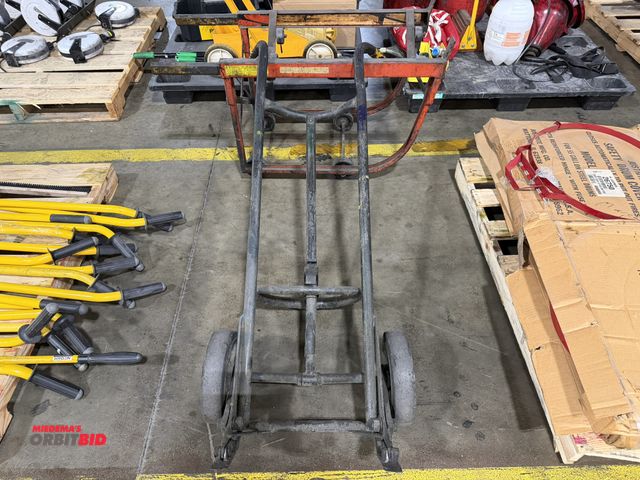 Lot 1-5374 - Lot including (1) 2-wheel, and (1) 4-wheel drum cart.