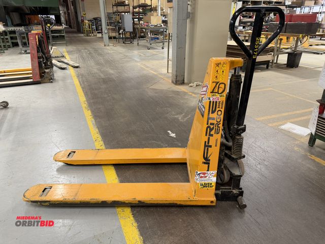 Lot 1-16247 - (1) Lift-Rite, model ERGO3000, 12V, 3000 lb. capacity electric pallet jack, in working condition, wi...
