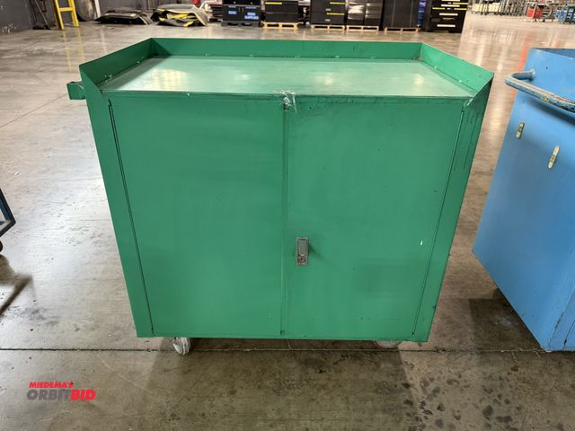 Lot 1-5552 - (1) 36" width x 36" height x 22" depth rolling storage cabinet.