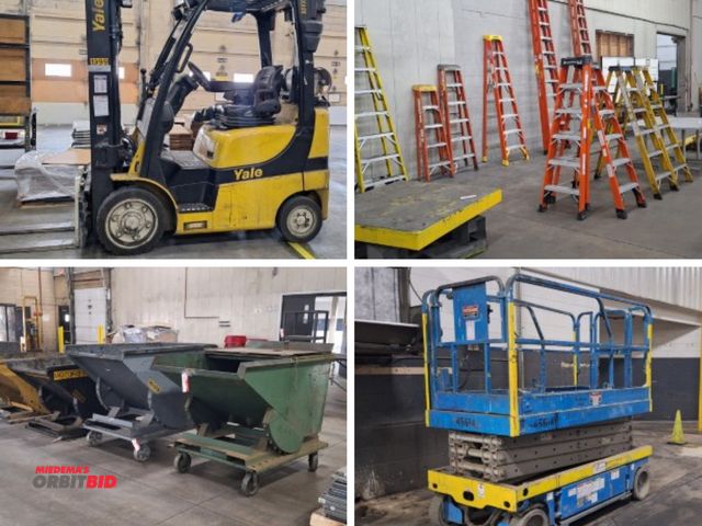 Industrial Facility Equipment Liquidation ***CANCELED***