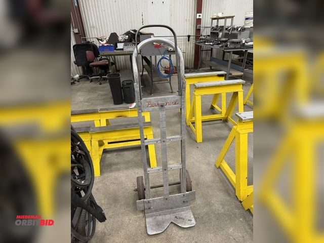 Lot 1-15185 - (1) Push Around aluminum 2-wheel dolly.