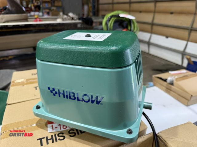 Lot 1-18623 - (2) Hiblow air compressors, model 120LL2400P, 120V, new in box.