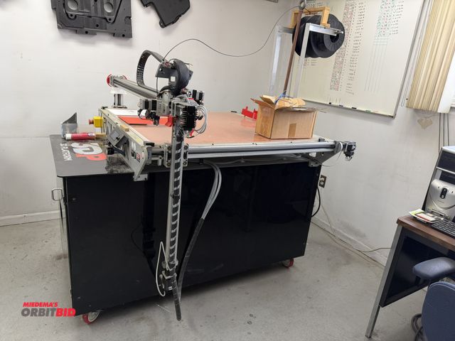 Lot 1-1089 - (1) 3D platform 3-dimensional printer, in working condition, includes assorted rolls of CarbonX carb...