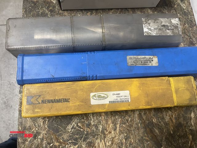 Lot 1-19299 - (1) Kennametal insert drill, item #270-0287, (1) Ultra Dex SCFB1500-15, and (1) TDXU2921-3157-2.5 in...