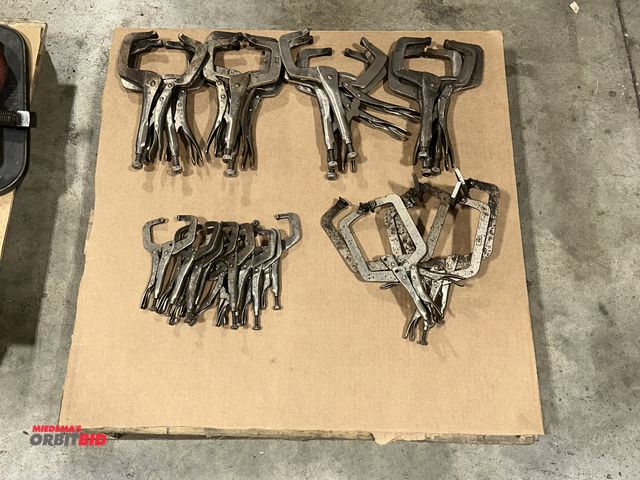 Orbitbid.com - Lot 1-18011 - Lot of approx. (25) various vise grip ...