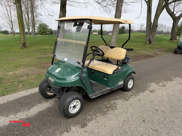 Lot 1-19407 - (1) 2015 E-Z-Go golf cart with a Kawasaki gas engine, does not include Club canopy, includes ball wa...