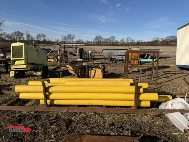 Lot 1-2904 - Lot of assorted 6" IPS DR11.0 Driscoplex 6500 gas PE 270 pipes, various lengths, all used cut pieces...