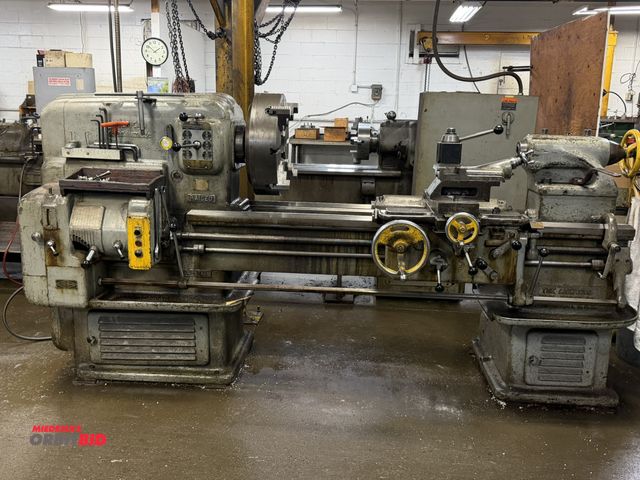 Lot 1-6263 - (1) Engine lathe (model unknown) 26" swing over bed, approx. 16" over cross slide, variable speed sp...