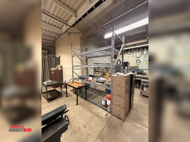 Lot 1-7453 - (2) Section Of Pallet Racking, includes; (4) Approx. 10' H Uprights, (12) Various Size Cross Beams &...