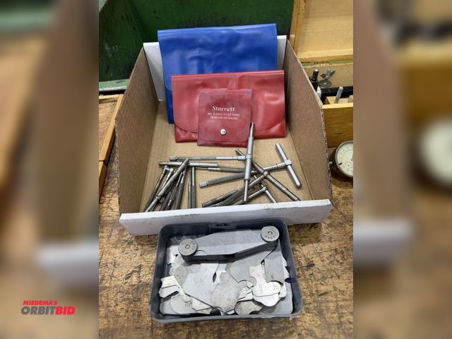 Lot 1-10308 - Lot of assorted telescoping gauges, brands include Starrett, and Mitutoyo, various sizes.