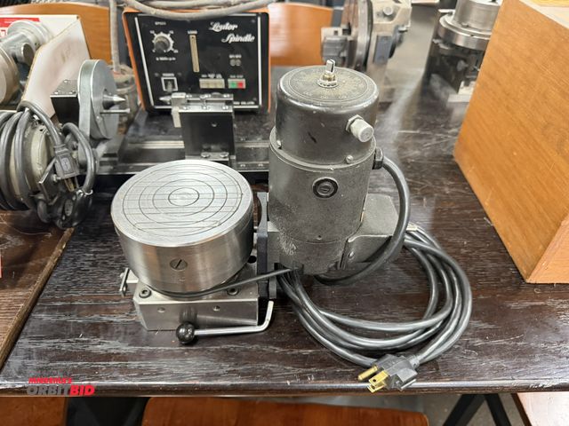 Lot 1-12375 - (1) 115V, single phase, approx. 4 3/4" diameter magnetic motorized grinding chuck.