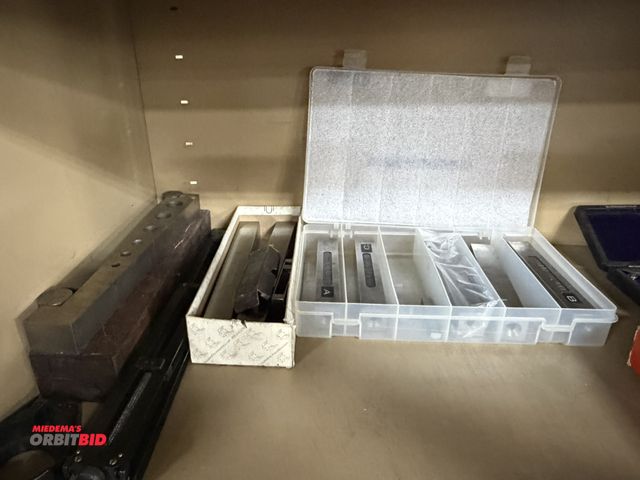 Lot 1-12393 - Lot including assorted sine bars, and miscellaneous other hardware.