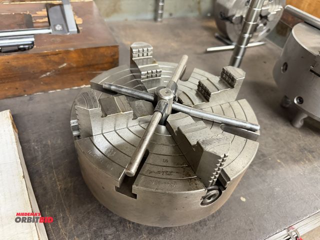 Lot 1-6322 - (1) 10", 4-jaw chuck for lathe.