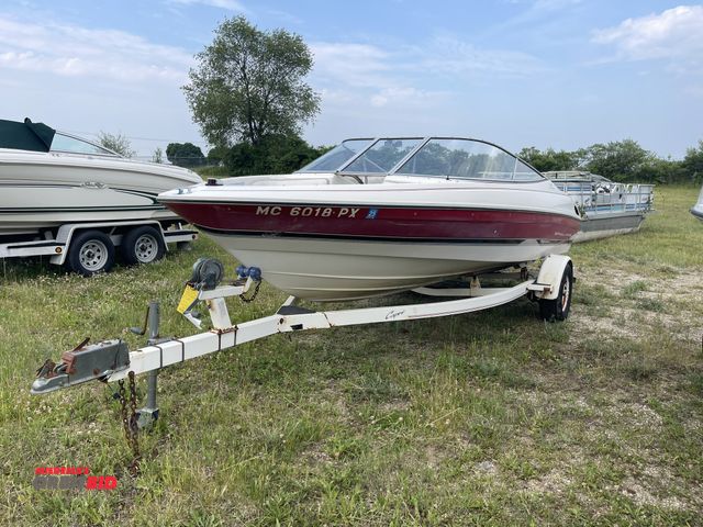 Lot 1-6614 - (1) 1995 Bayliner Capri 2050SS open bow boat, for parts or repair only, 5.0 Mercruiser motor, Mercru...