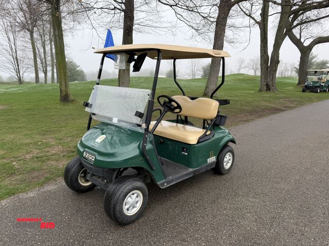 Lot 1-19396 - (1) 2015 E-Z-Go golf cart with a Kawasaki gas engine, does not include Club canopy, includes ball wa...