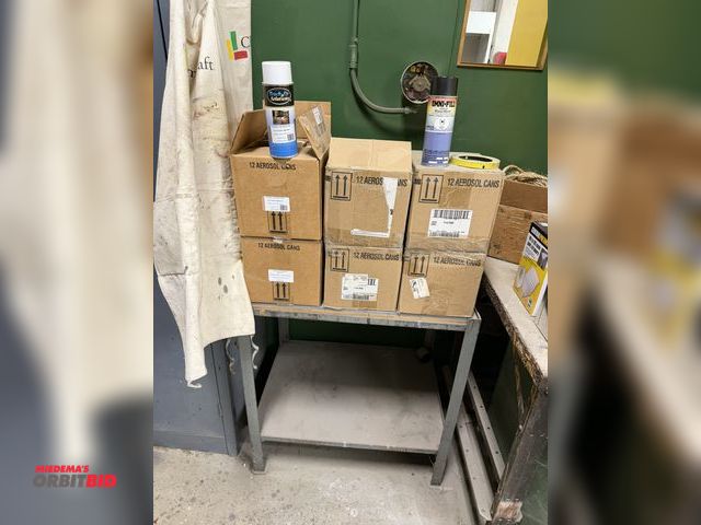 Lot 1-17659 - (4) cases of Omni Fill Premium Master Blend spray, (2) partial cases of touch up solutions, VanDyke ...