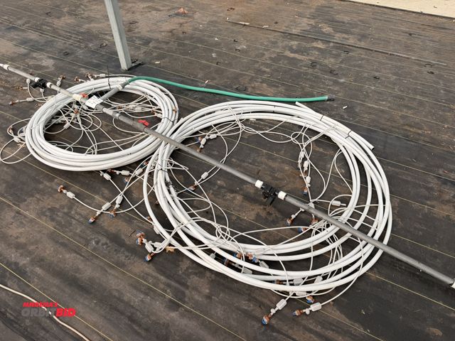 Lot 1-9947 - (1) Netafim Irrigation System, (2) 96' lines with valves, includes drops, irrigation line is 1 year ...