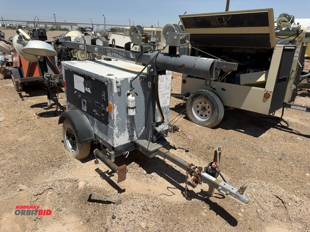 Lot 1-18227 - 2018 Magnum MLT3060M Light Tower, 3 cylinder diesel engine, 4-light extendable tower, hand crank, mo...