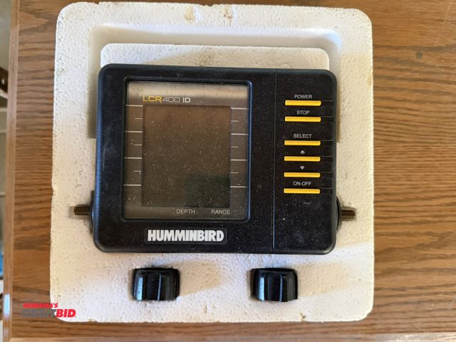 Lot 1-8351 - (1) Hummingbird, model 400ID, fish finder (no cables or mount).