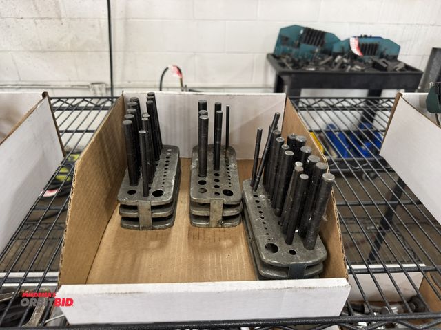 Lot 1-2401 - Lot of (3) partial sets of center punches.