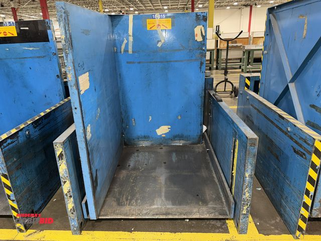 Lot 1-5173 - (1) Lift Products, Inc., 110V, 1000 lb. capacity skid lift with hand held pendant.
