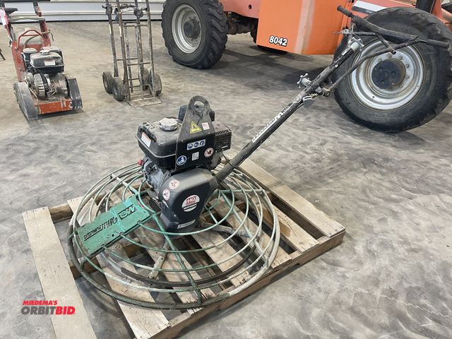 Lot 1-18824 - (1) Multiquip Whiteman 46" power finishing trowel, Honda GX270 gas motor, runs and operates, missing...