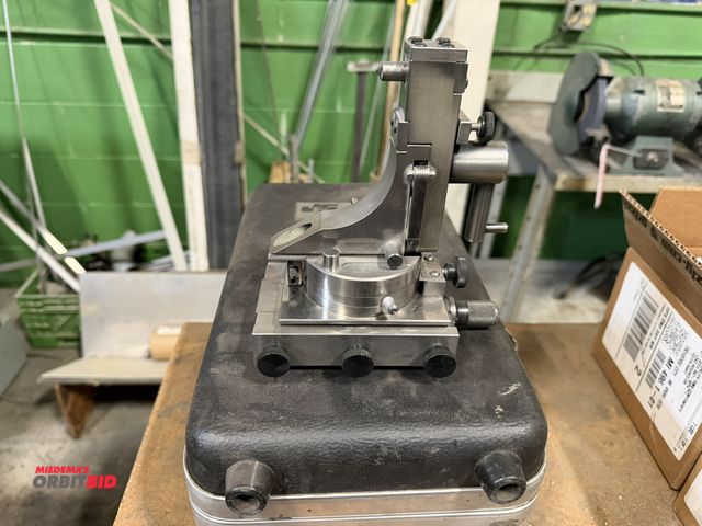 Lot 1-18590 - (1) J &amp; S Fluid Motion Precision radius and angle wheel dresser with case.