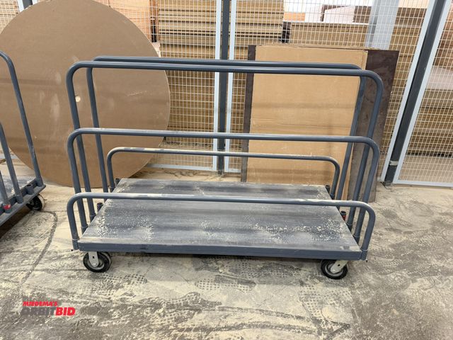 Lot 1-16543 - (1) Jamco product cart, 60" x 30" with removable handles.