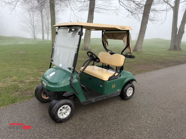 Lot 1-19360 - (1) 2019 E-Z-Go EFI golf cart with a Kawasaki gas engine, model 657061G01, includes canopy, fold-dow...