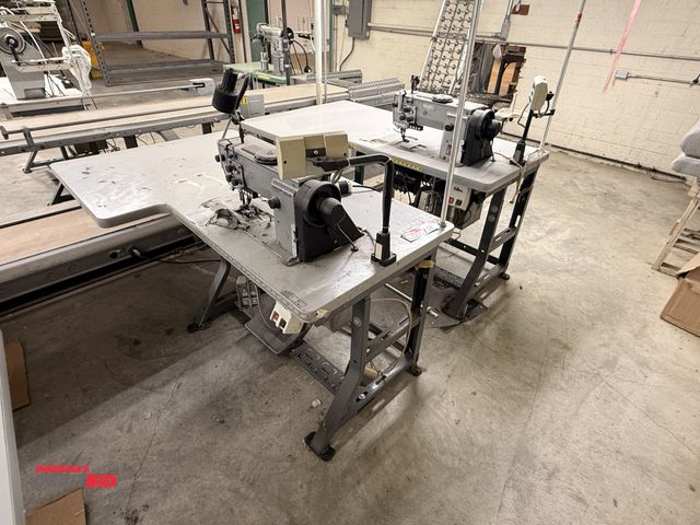 Lot 1-7223 - Lot Of (2) Durkopp Adler Sewing Machine Equipped W/ Elka V 720 Digital Display; Foot Pedal Operation...