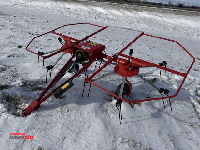 Lot 1-11498 - (1) 2021 H &amp; S Hay Tedder, 21-Vortex-01, S/N 202100943, approx. 9' wide.