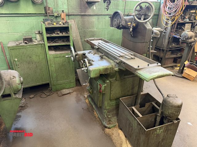 Lot 1-18526 - (1) Brown &amp; Sharpe #5, 10" surface grinder with 24" x 8" T-slotted table, 52" x 11" work surface...