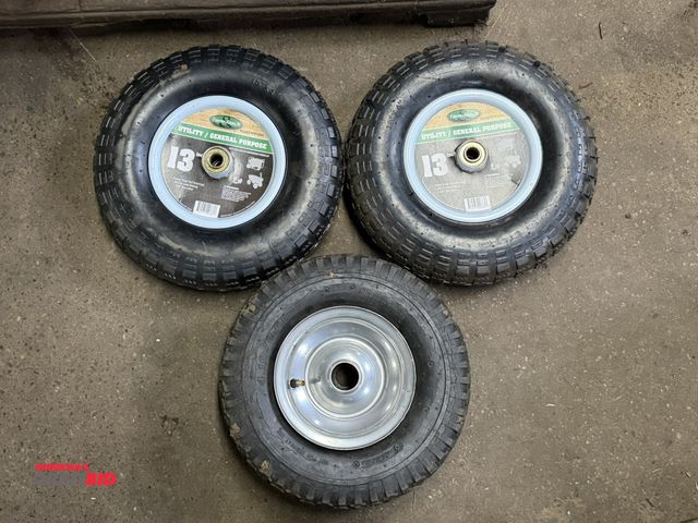 Lot 1-1220 - Lot including (2) new Farm and Ranch, model FR1035 (size 13" x 4") utility/general purpose equipment...