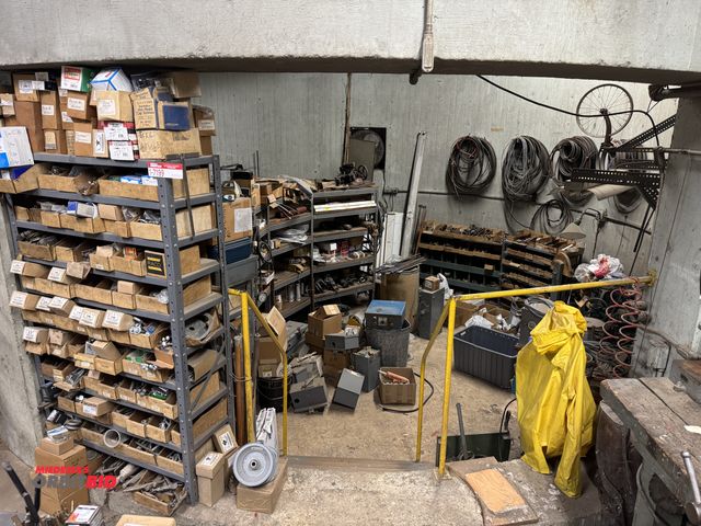 Lot 1-7199 - Contents Of Assorted Mechanical Parts And Stock Room, includes : Hardware, Fuses, Machine Parts, Wir...