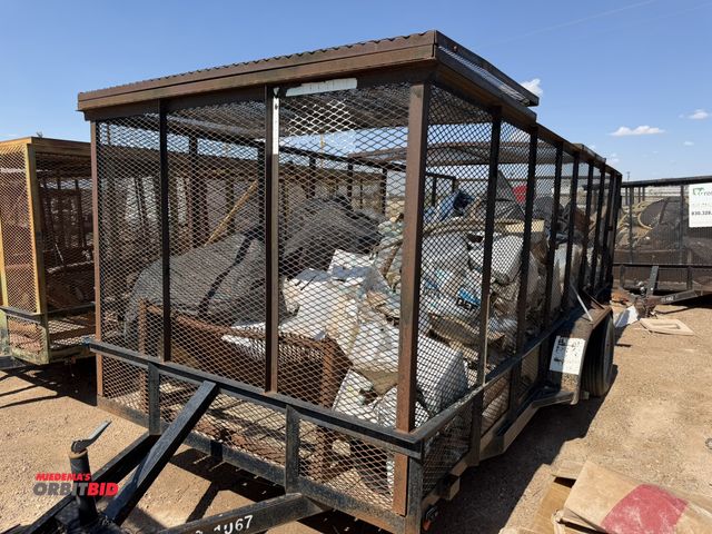 Lot 1-18365 - 2014 Assembled Trash Trailer