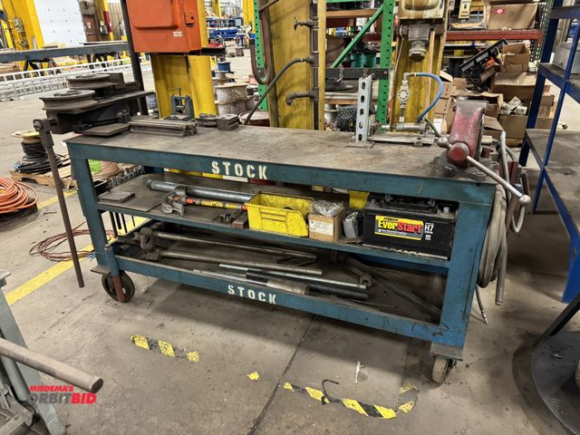 Orbitbid.com - Lot 1-15304 - (1) custom built tube bending table ...