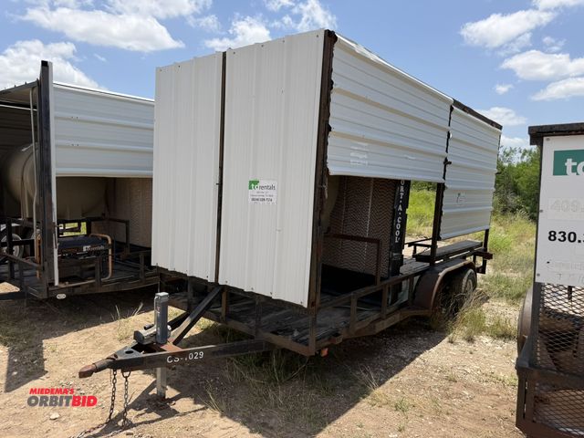 Lot 1-9490 - 2012 Assembled Cooling Station Trailer has Porta Cool PAC2K482S cooling unit, 225 gallon poly water ...