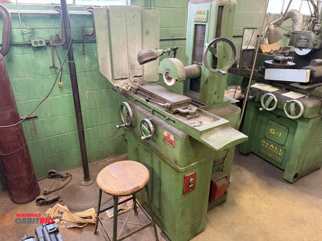 Lot 1-18530 - (1) Boyar-Schultz, model 6-16, 1/2 HP, 220V, 3 phase 8" surface grinder, with a 18" x 6" magnetic ch...