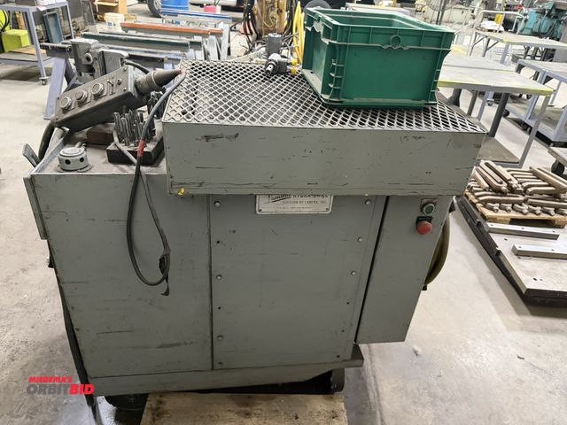 Lot 1-662 - (1) Lamina,Hydra-Drill with hand held pendant control, built in hydraulic tank, and onboard air cool...