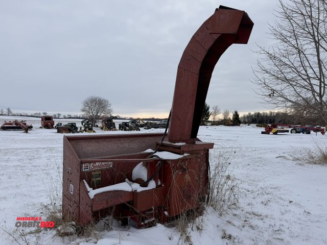 Lot 1-11512 - (1) McKee Snowlander 9' wide snowblower, part #1108-113, for parts or repair, winning bidder respons...