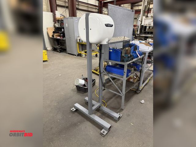 Lot 1-15354 - Lot of (2) Xlerator Motion Hand Dryers, 120V, dual with heavy duty steel stands, in working conditio...