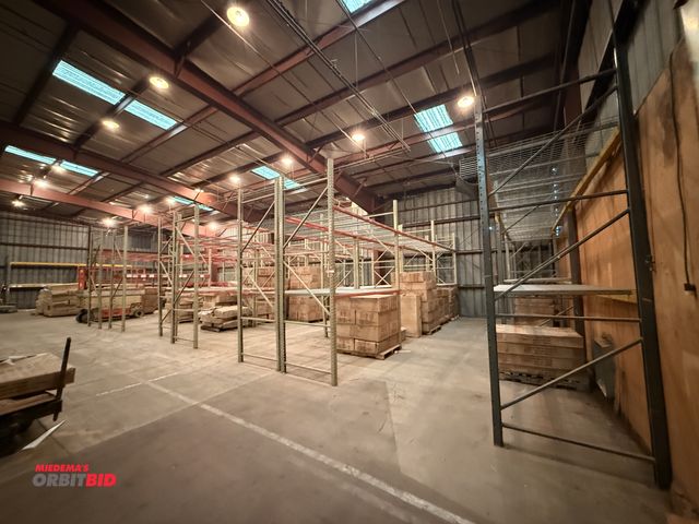 Lot 1-7456 - (1) Lot Of Various Size Pallet Racking, Upright Ranging From 10' H, Cross Beams 8' L  &amp; Mesh-Wir...