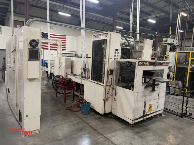 Lot 1-15815 - (1) John Brown Machinery, model unknown, Thermoforming machine, with approx. 25" wide max. sheet wid...