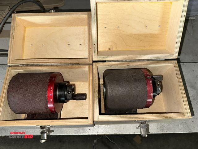 Lot 1-17752 - Lot of (2) Suburban Tool Collet Masters with wood cases.