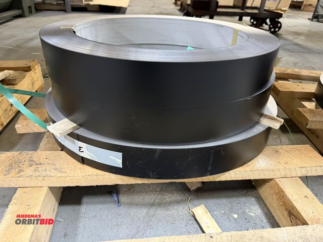 Lot 1-18669 - (3) 3" x .016" PPB, pre painted black.