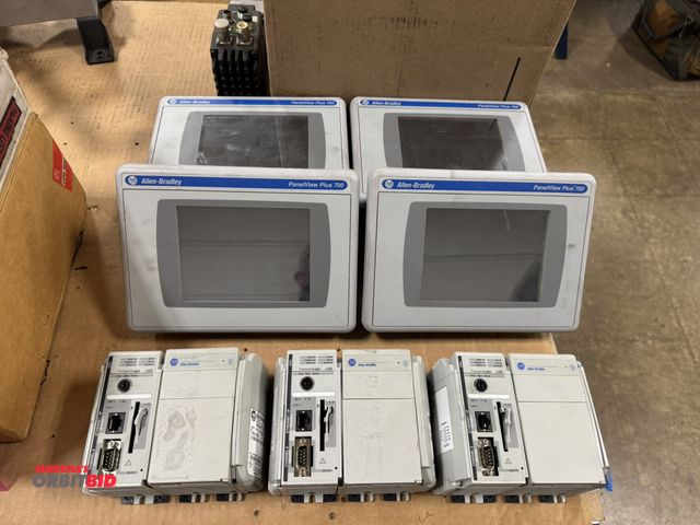 Orbitbid.com - Lot 1-2161 - Lot of (4) Allen Bradley Panel View Plus ...