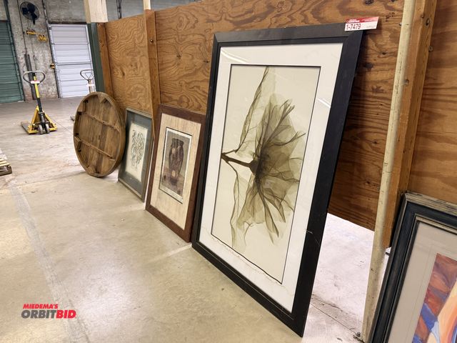 Lot 1-7479 - (1) Lot Of (4) Assorted Wall Photos