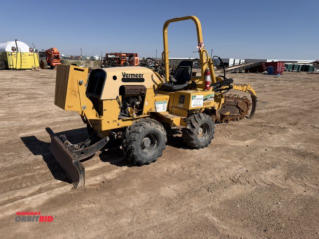 Lot 1-18105 - Vermeer RT450 Wheel Mounted Chain Trencher
