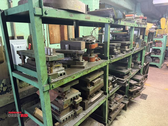 Lot 1-18650 - (1) 36" width x 63" height x 36" depth steel rack, and (1) 116" width x 74" height x 22.5" depth hea...